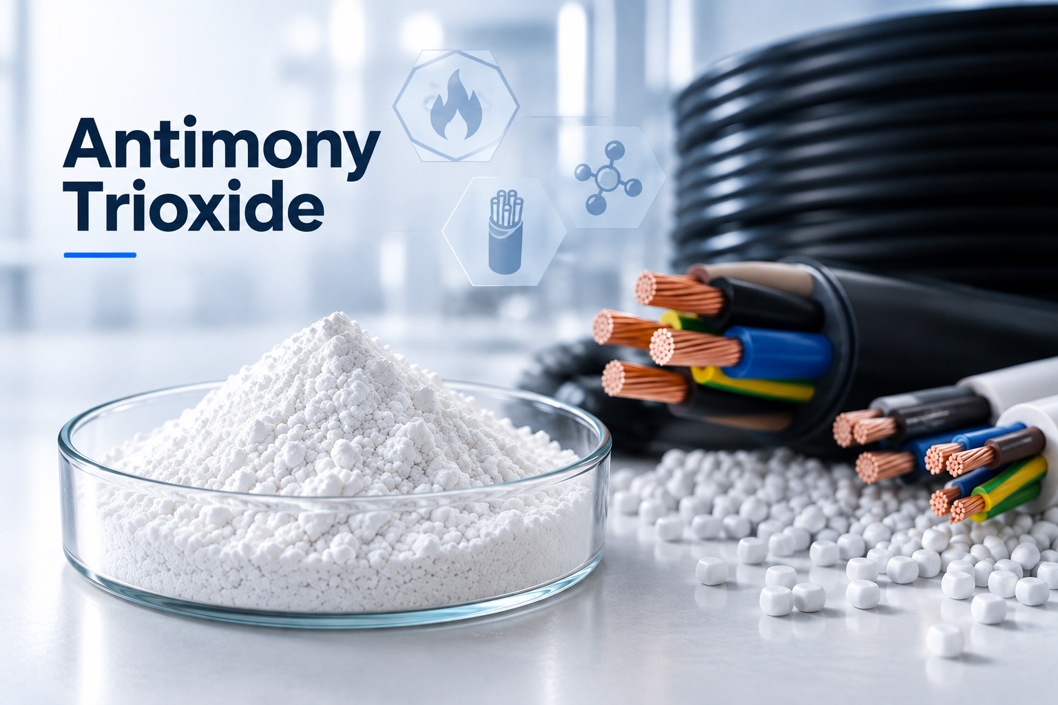 Antimony Trioxide for PVC wire and cable compounds