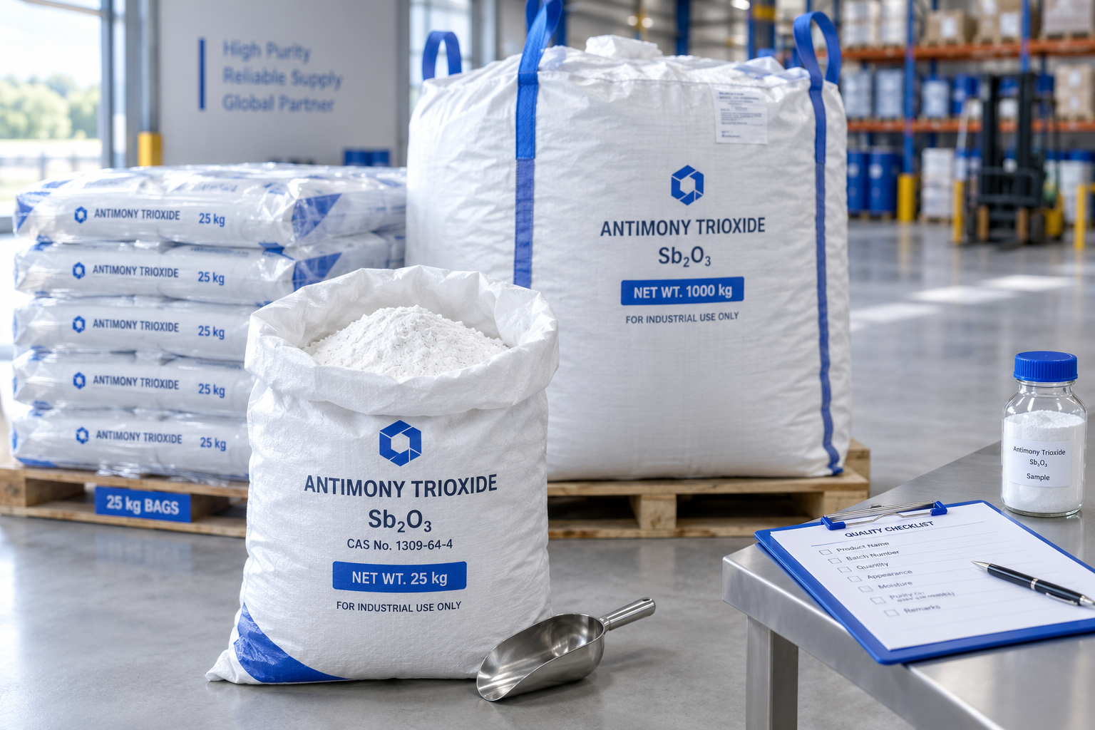 Antimony trioxide bulk buying checklist for US buyers: specs, COA, MOQ and packaging